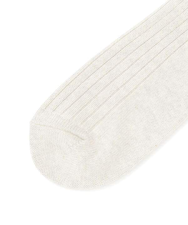 MARCOMONDE（マルコモンド）military cotton ribbed socks(Men)