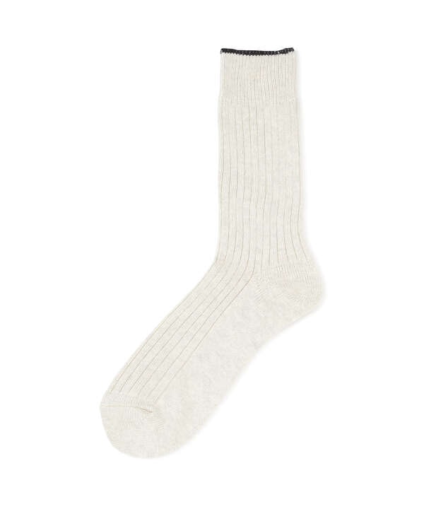 MARCOMONDE（マルコモンド）military cotton ribbed socks(Men)