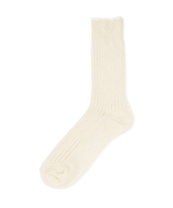 MARCOMONDE（マルコモンド）military cotton ribbed socks(Men)