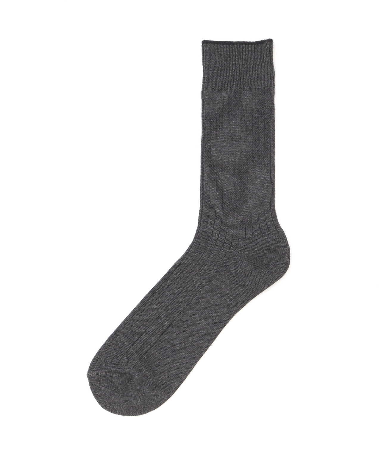 MARCOMONDE（マルコモンド）military cotton ribbed socks(Men) | B 