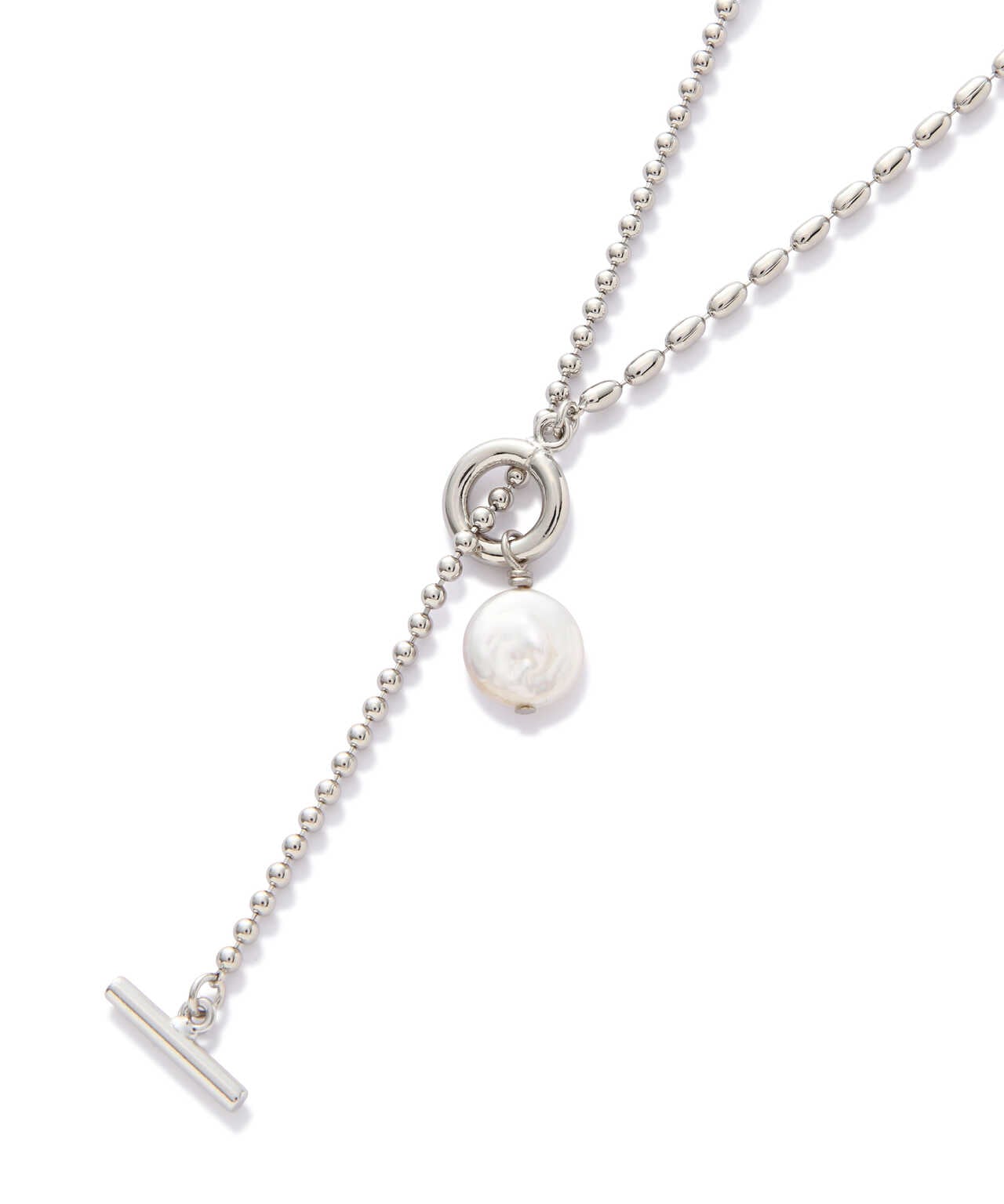 DROIT BELLO(ドロイトベロ) PEARL CHAIN NECKLACE/パールチェーンネックレス