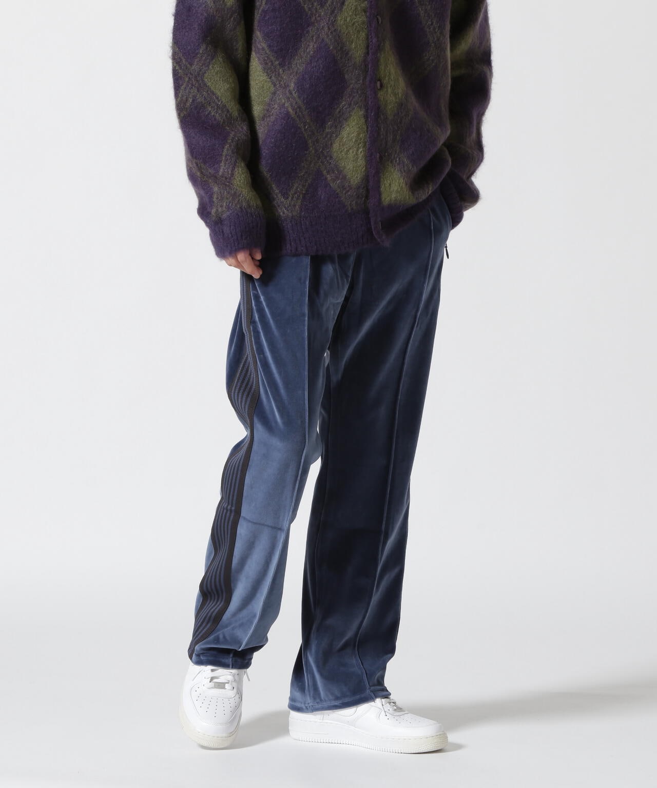 NEEDLES(ニードルズ)NARROW TRACK PANT - C/PE VELOUR | B'2nd ( ビー ...