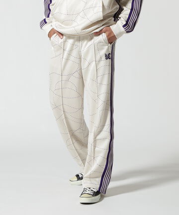 NEEDLES x DC / Track Pants - Poly Smooth/Printed