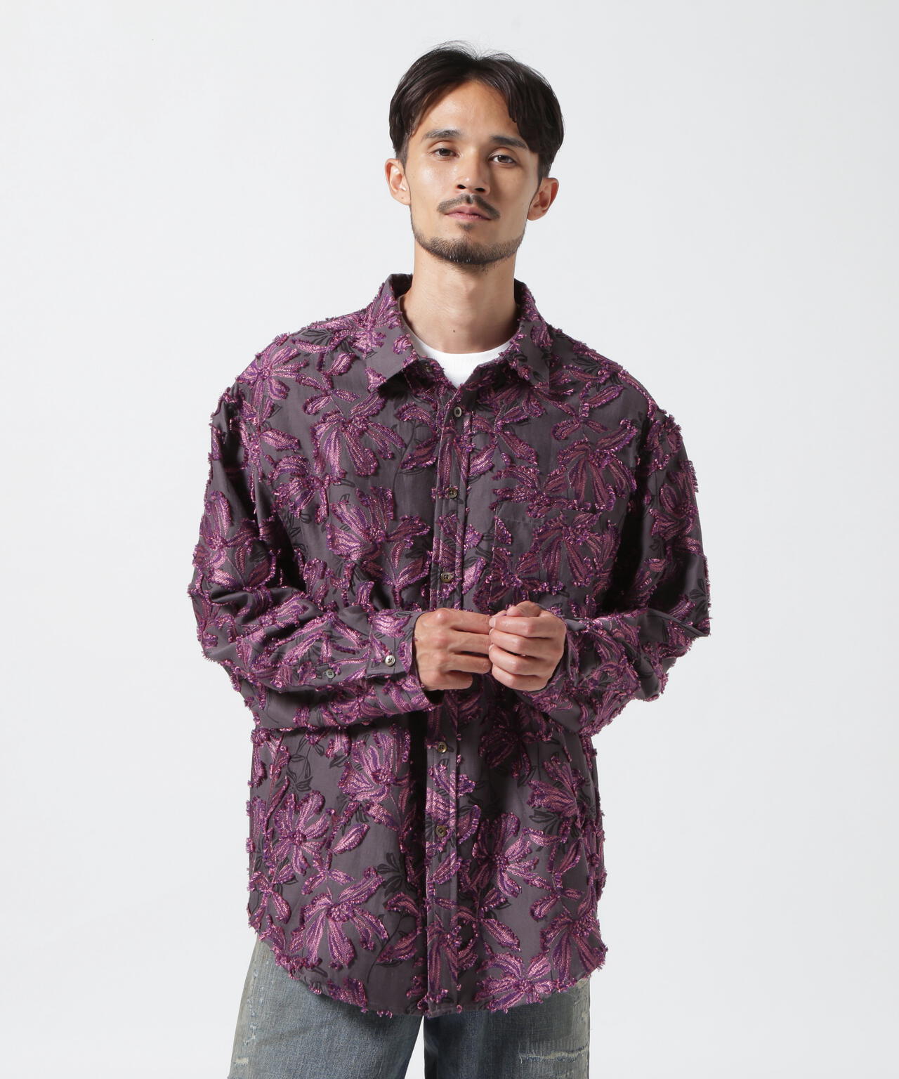 LUSOR（ルーソル）IZUTUSHI CUT JQD SHIRTS