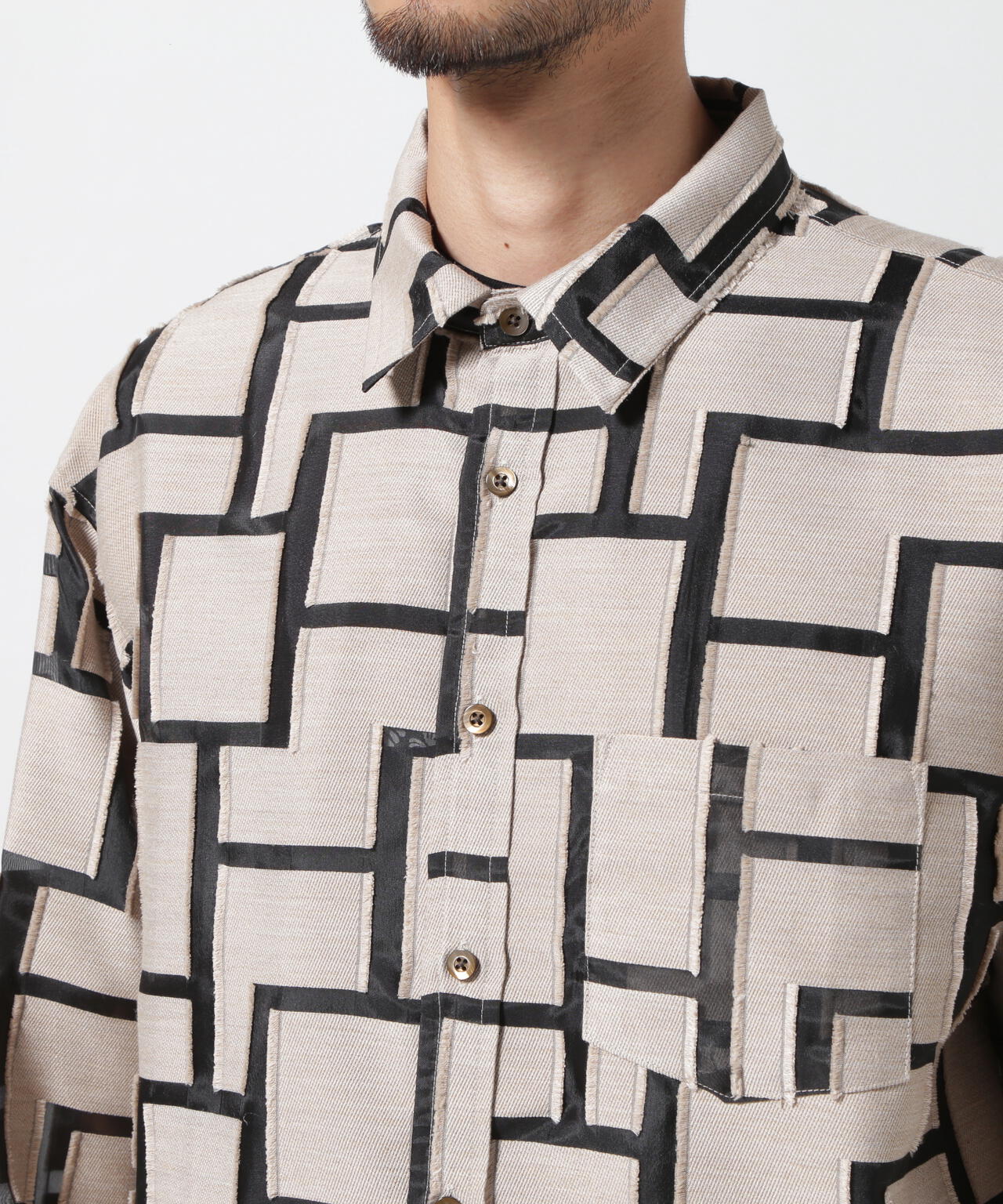 LUSOR（ルーソル）BLOCK SHIRT | B'2nd ( ビーセカンド ) | US ONLINE