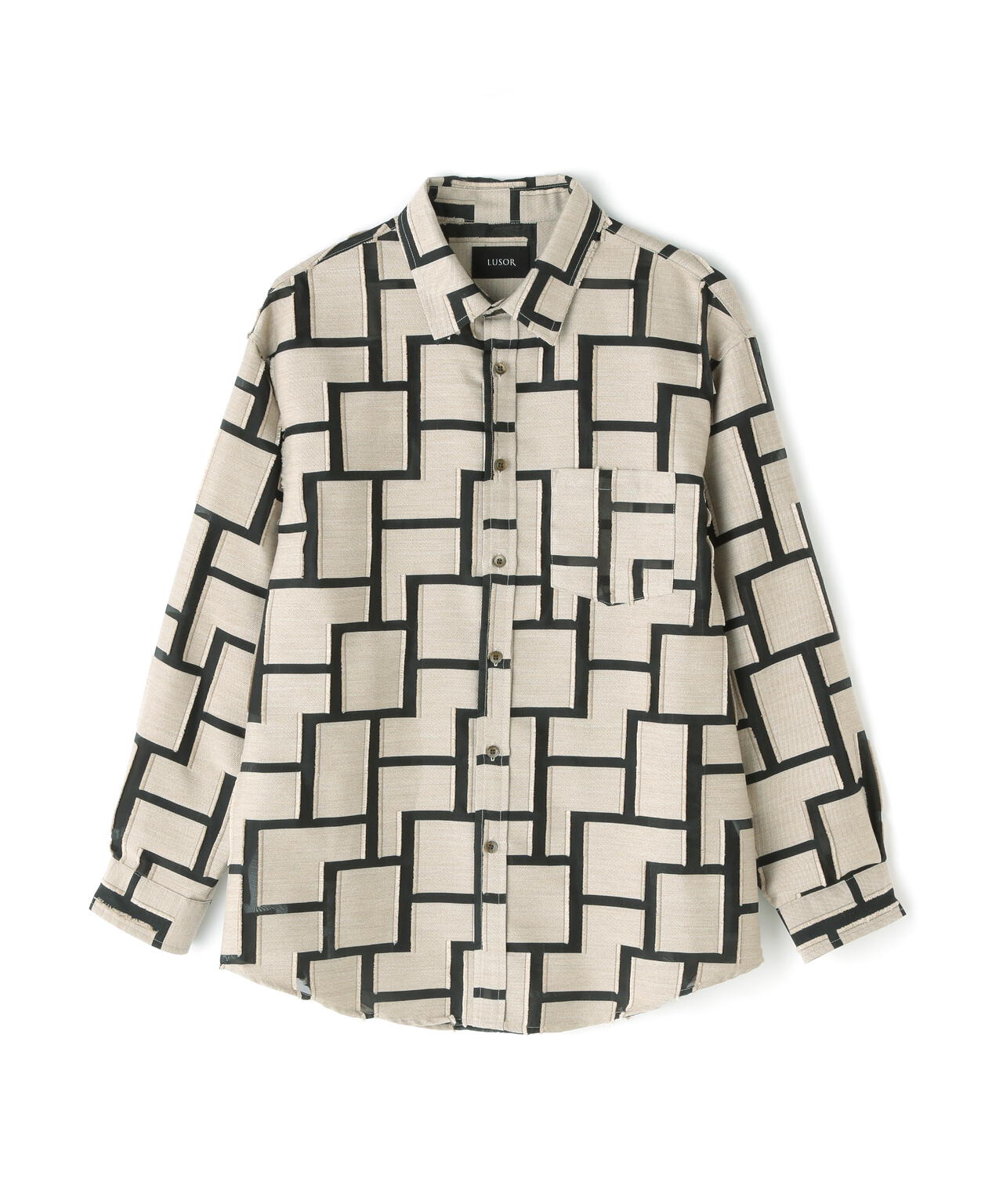 LUSOR（ルーソル）BLOCK SHIRT | B'2nd ( ビーセカンド ) | US ONLINE