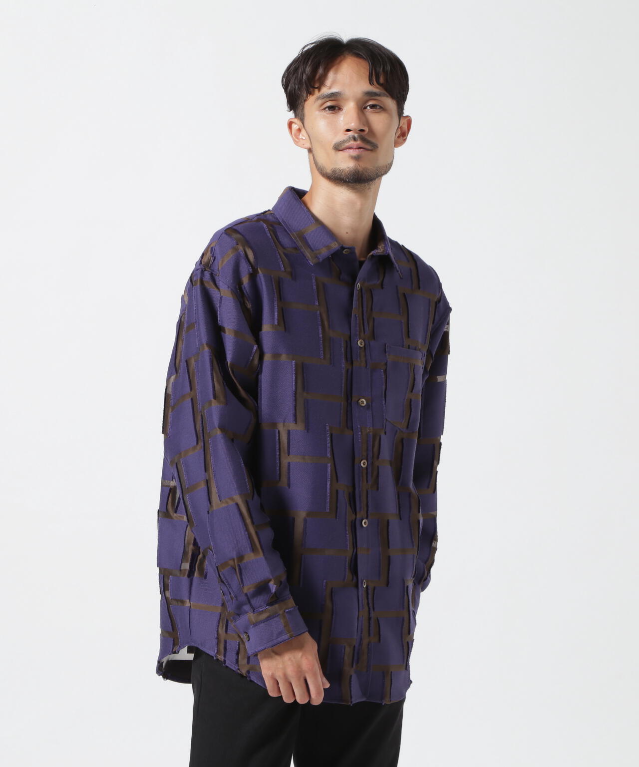 LUSOR（ルーソル）BLOCK SHIRT | B'2nd ( ビーセカンド ) | US ONLINE