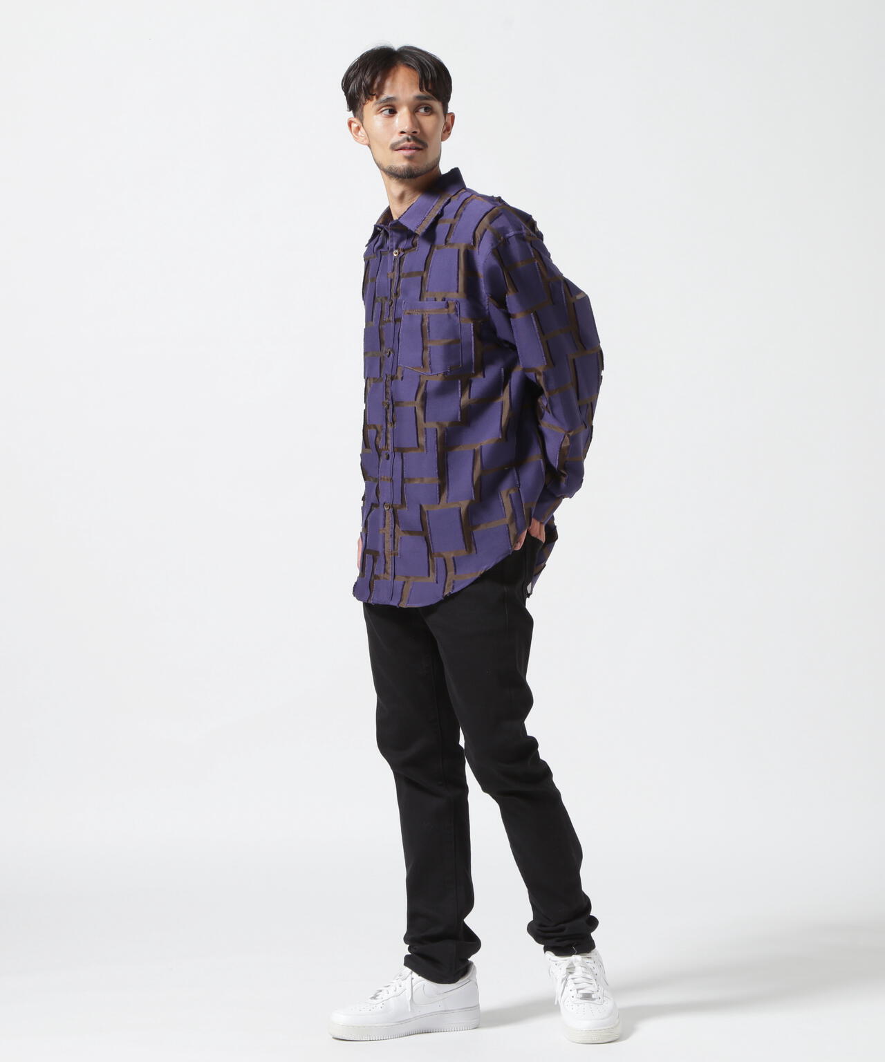 LUSOR（ルーソル）BLOCK SHIRT | B'2nd ( ビーセカンド ) | US ONLINE