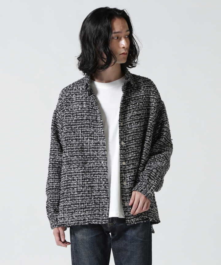 LUSOR（ルーソル）TWEED SHIRT