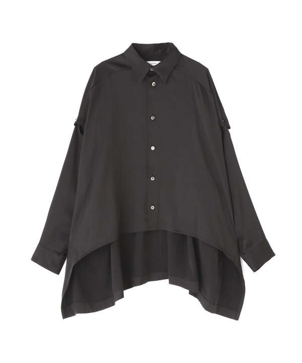 UJOH(ウジョー) 別注slit sleeve shirts/スリットスリーブシャツ