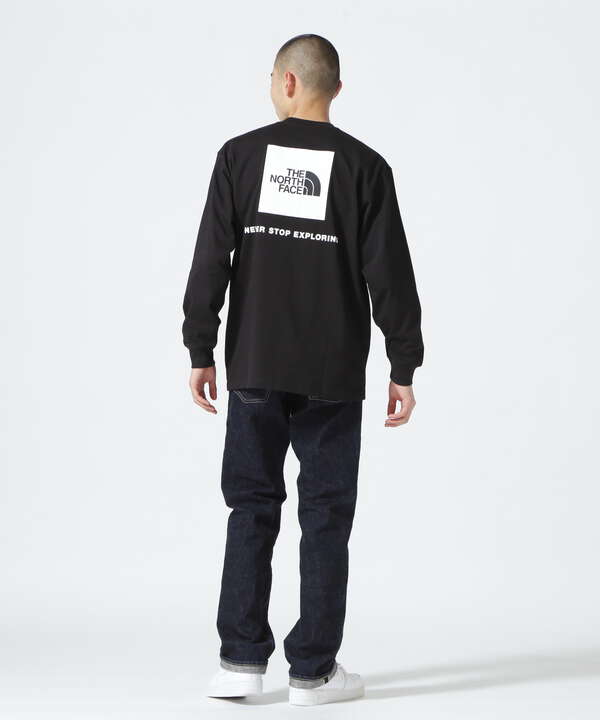 THE NORTH FACE (ザ・ノース・フェイス)L/S Back Square Logo T