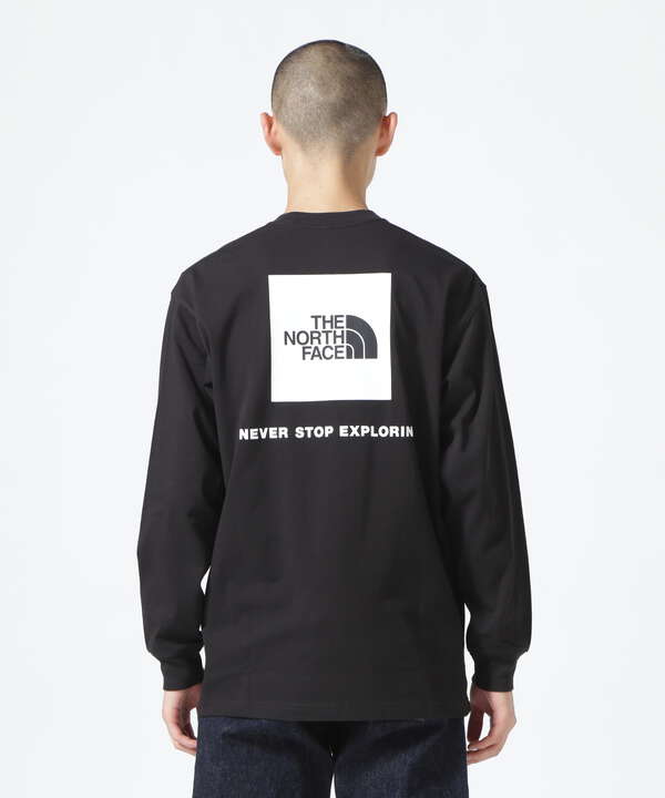 THE NORTH FACE (ノースフェイス)L/S Back Square Logo T