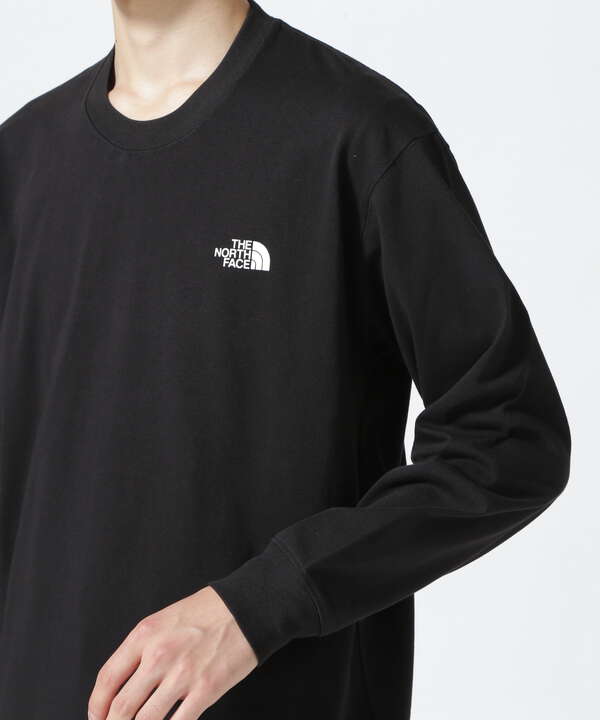 THE NORTH FACE (ザ・ノース・フェイス)L/S Back Square Logo T