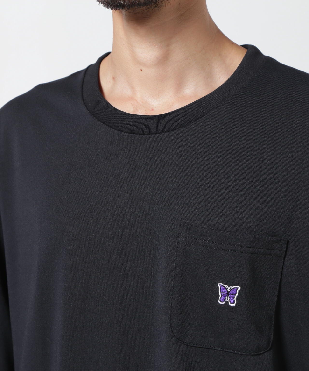 NEEDLES(ニードルズ) L/S CREW NECK TEE