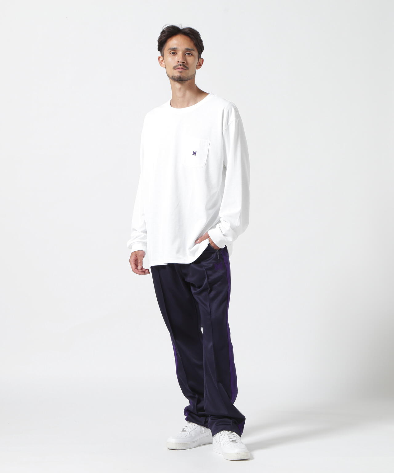 NEEDLES(ニードルズ) L/S CREW NECK TEE | B'2nd ( ビーセカンド