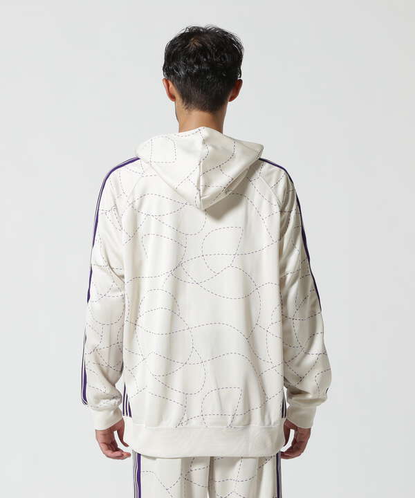 NEEDLES x DC / TRACK HOODY - POLY SMOOTH / PRINTED