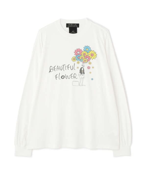 REMI RELIEF/別注beautifull flower LS T-shirt