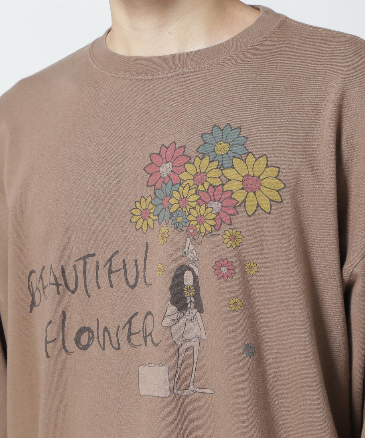 REMI RELIEF/別注beautifull flower LS T-shirt | B'2nd ( ビー