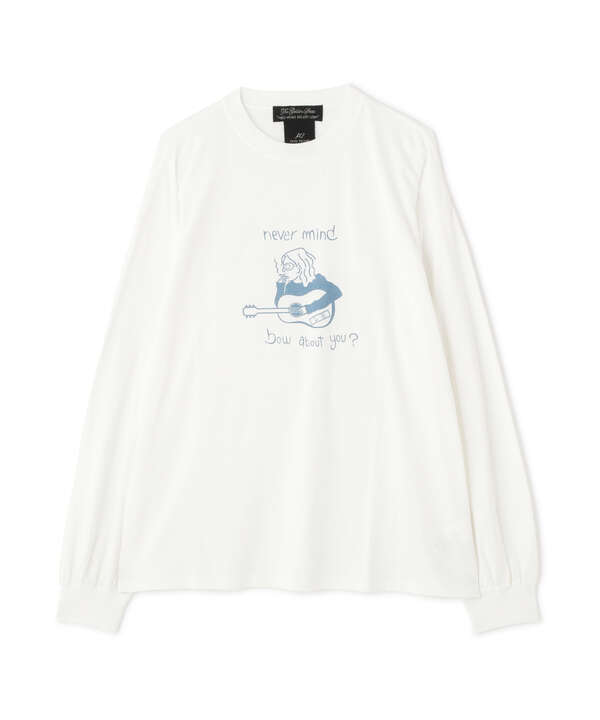 REMI RELIEF/別注LS T-SHIRT(NEVER MIND)