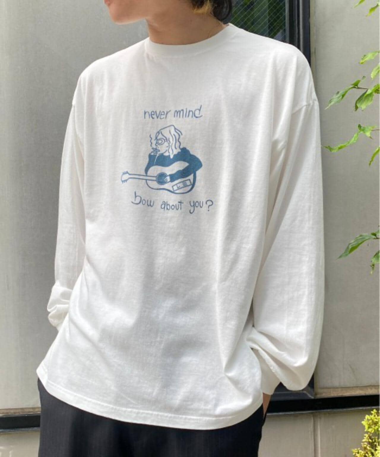 REMI RELIEF/別注LS T-SHIRT(NEVER MIND) | B'2nd ( ビーセカンド
