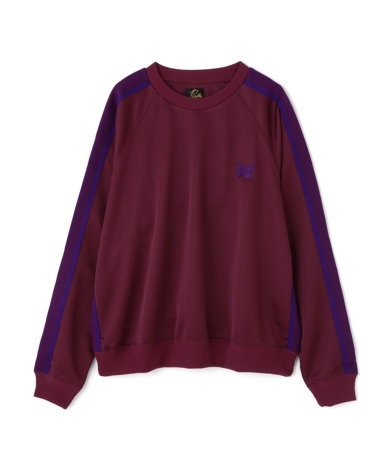 NEEDLES(ニードルズ) TRACK CREW NECK SHIRT - POLY SMOOTH | B'2nd 