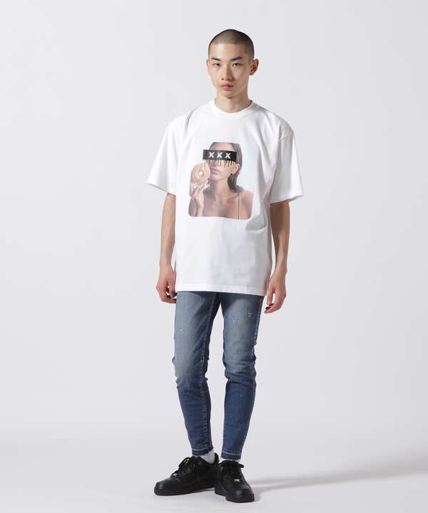 GOD SELECTION XXX/DONUTS TEE/GX-S23-ST-07（7853234202） | B'2nd ( ビーセカンド ) |  【公式】通販 MIX.Tokyo