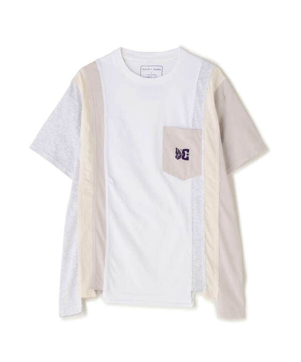 NEEDLES x DC / 7 CUTS S/S TEE - SOLID / FADE