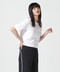 Calvin Klein （カルバンクライン）フロント ロゴプリント 5分袖 ボックス Tシャツ/4WS3K108