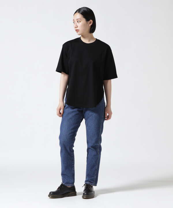 UJOH(ウジョー) 別注Curve Hem Half Sleeve Tシャツ（7853235719） | B