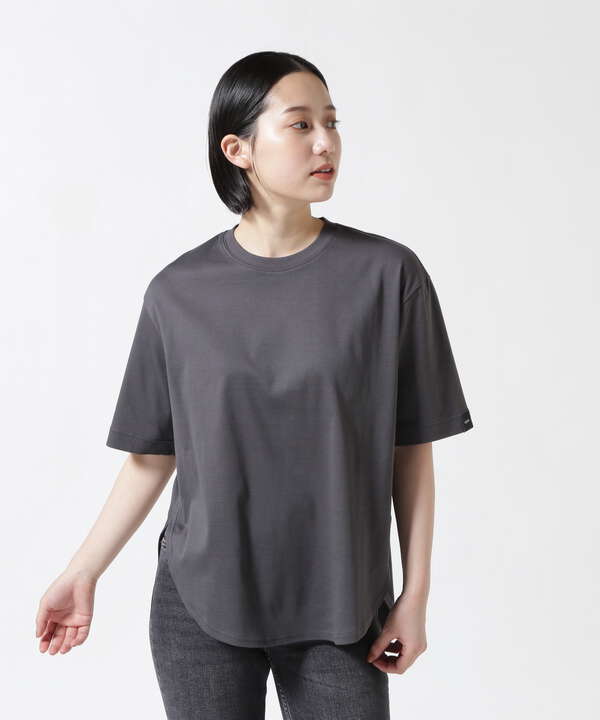 UJOH(ウジョー) 別注Curve Hem Half Sleeve Tシャツ-