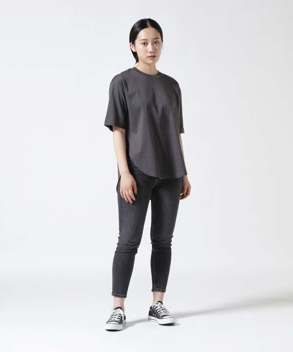 UJOH(ウジョー) 別注Curve Hem Half Sleeve Tシャツ（7853235719） | B 