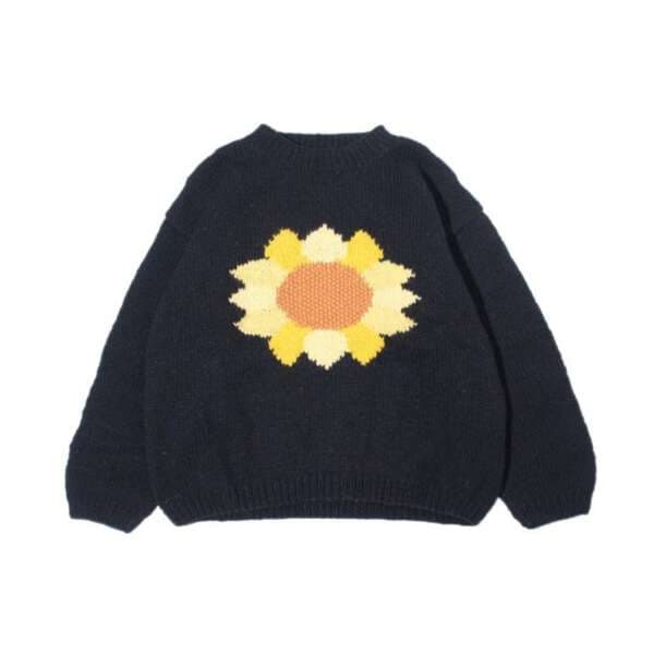 MacMahon Knitting Mills / Crew Neck Knit-Sunflower