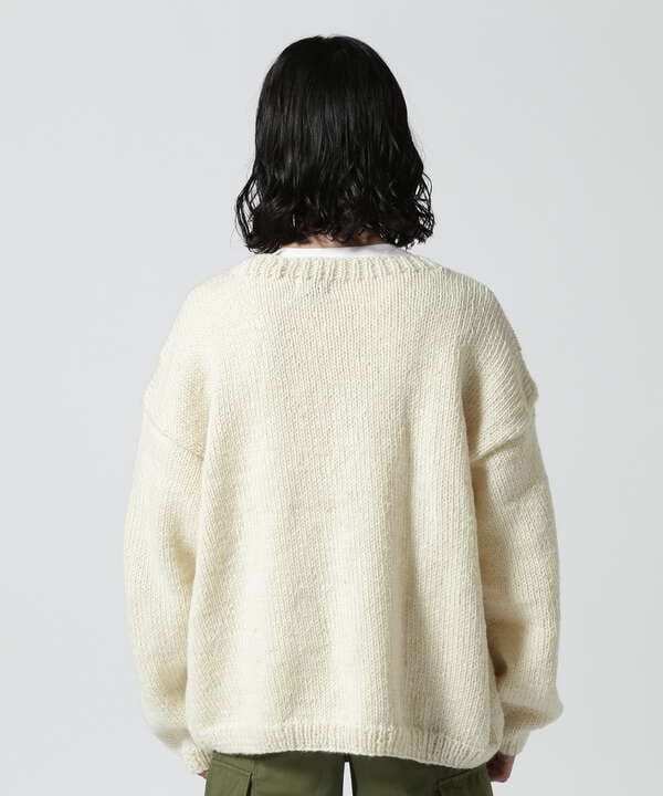 MacMahon Knitting Mills / Crew Neck Knit-Sunflower