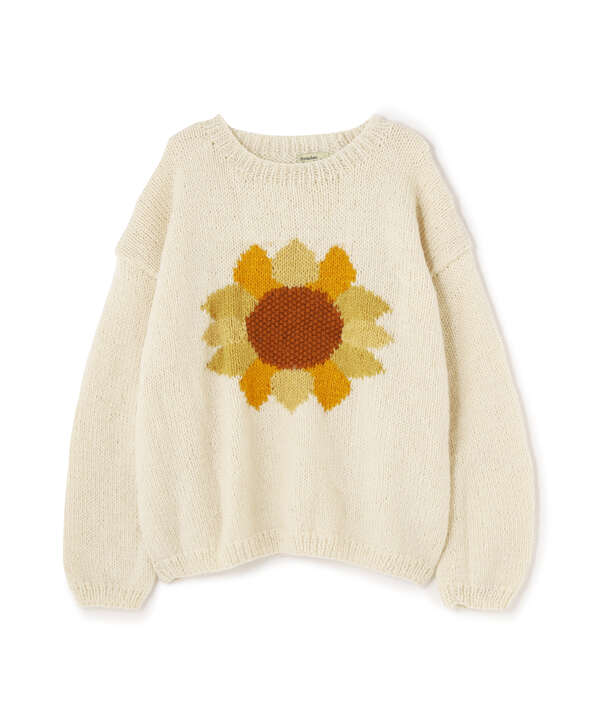 MacMahon Knitting Mills / Crew Neck Knit-Sunflower