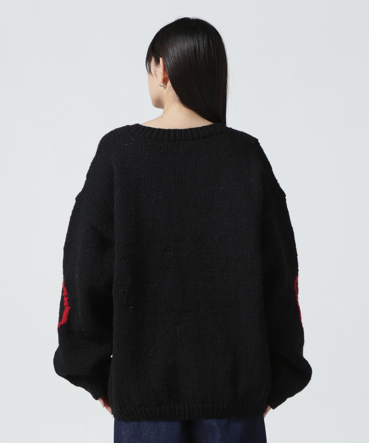 MacMahon Knitting Mills / Crew Neck Knit-Big Peace | B'2nd ( ビー