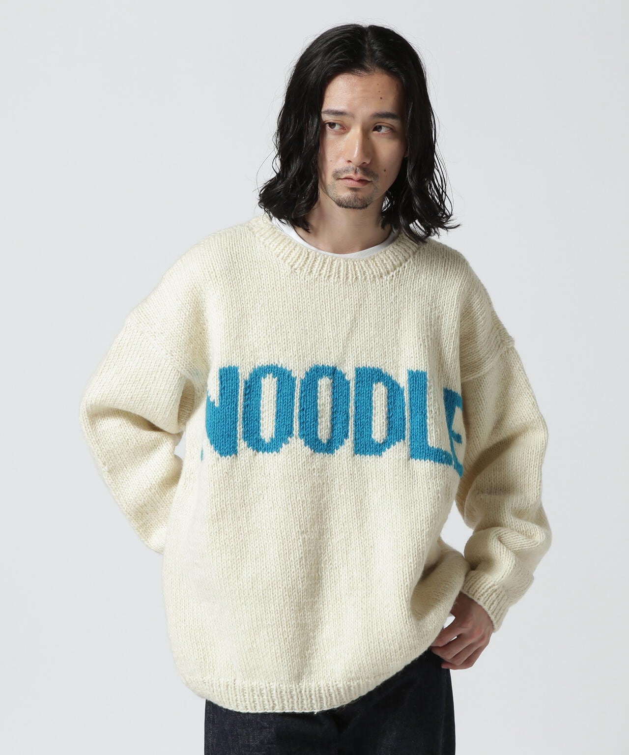 MacMahon Knitting Mills / Crew Neck Knit-NOODLE | B'2nd