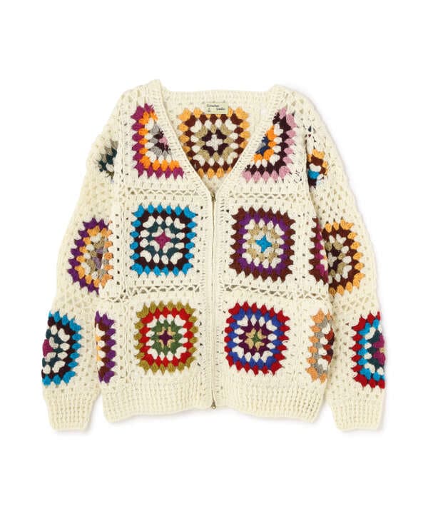 MacMahon Knitting Mills / Crochet V-neck Cardigan（7853240260 ...