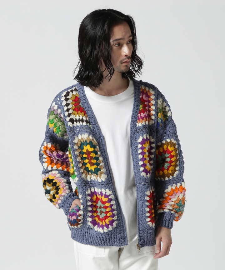 MacMahon Knitting Mills / Crochet V-neck Cardigan（7853240260 