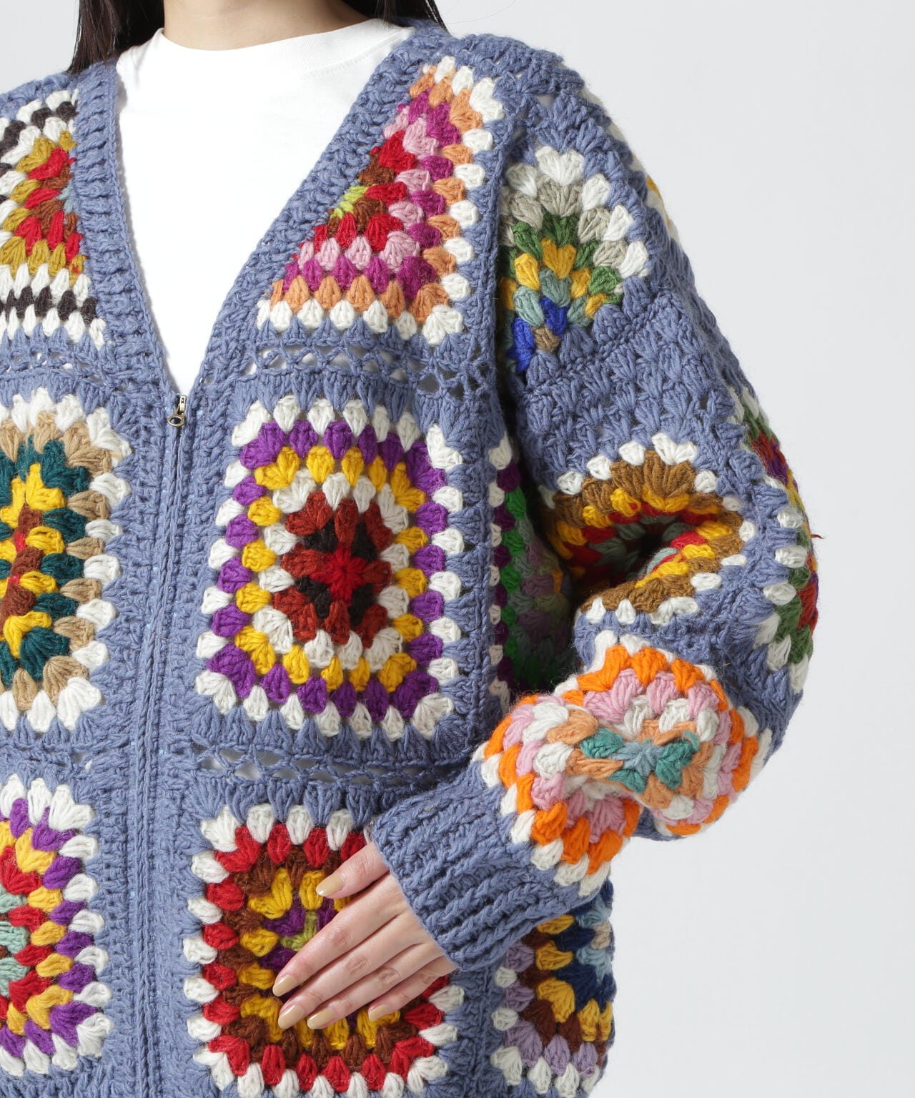 MacMahon Knitting Mills Crochet Cardigan
