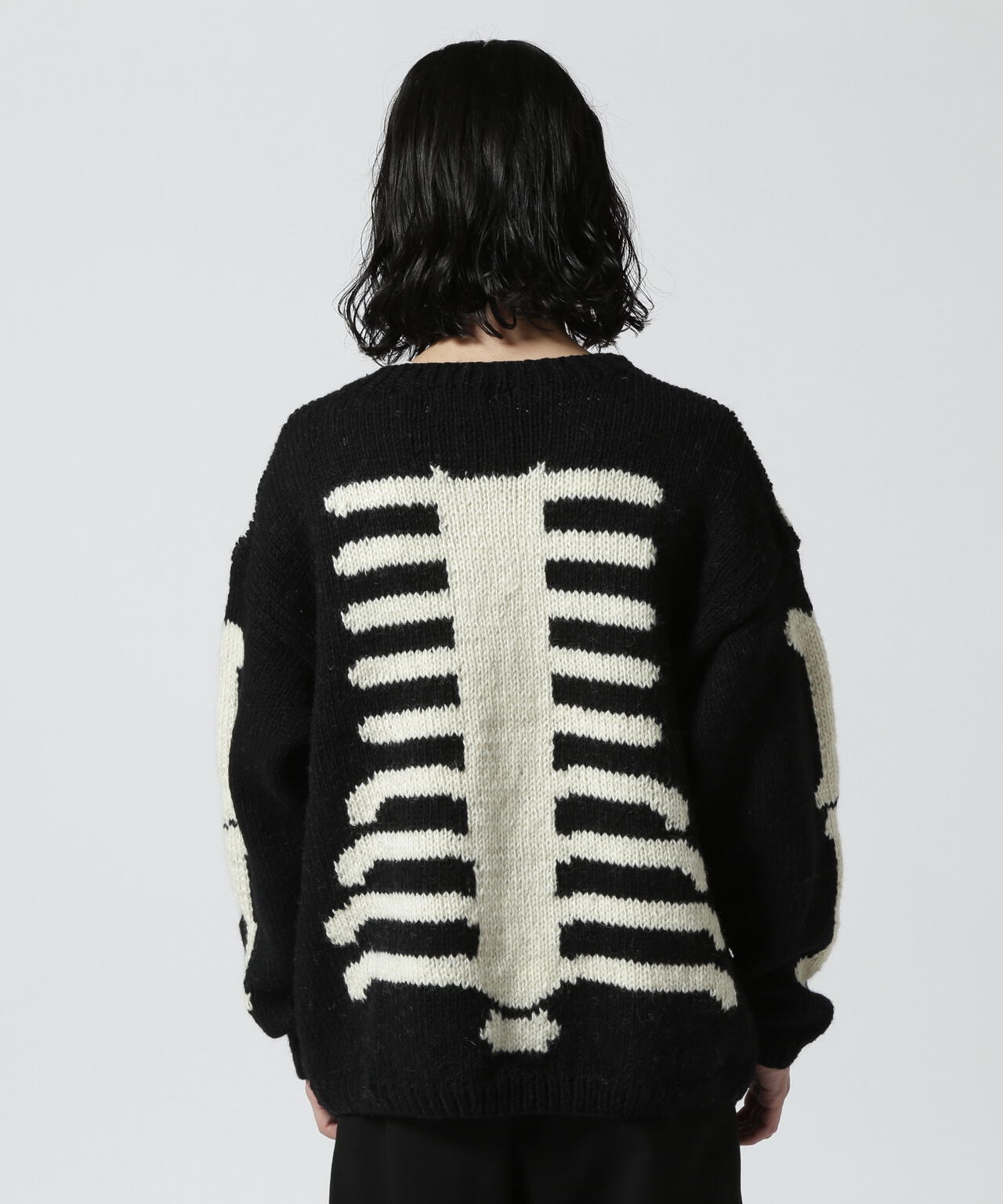 MacMahon Knitting Mills/Crew Neck Knit-Bone | B'2nd ( ビーセカンド