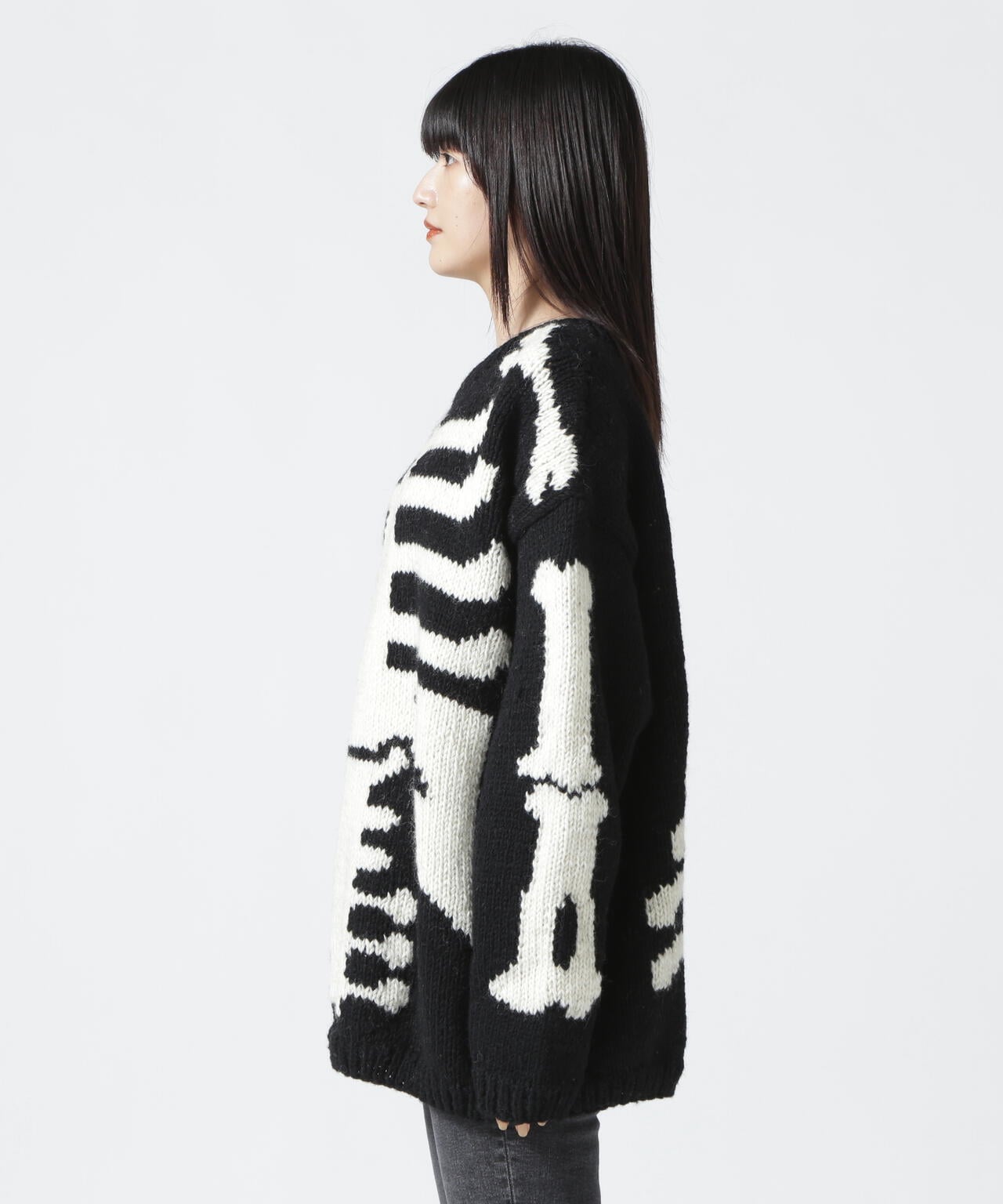 MacMahon Knitting Mills/Crew Neck Knit-Bone | B'2nd ( ビーセカンド