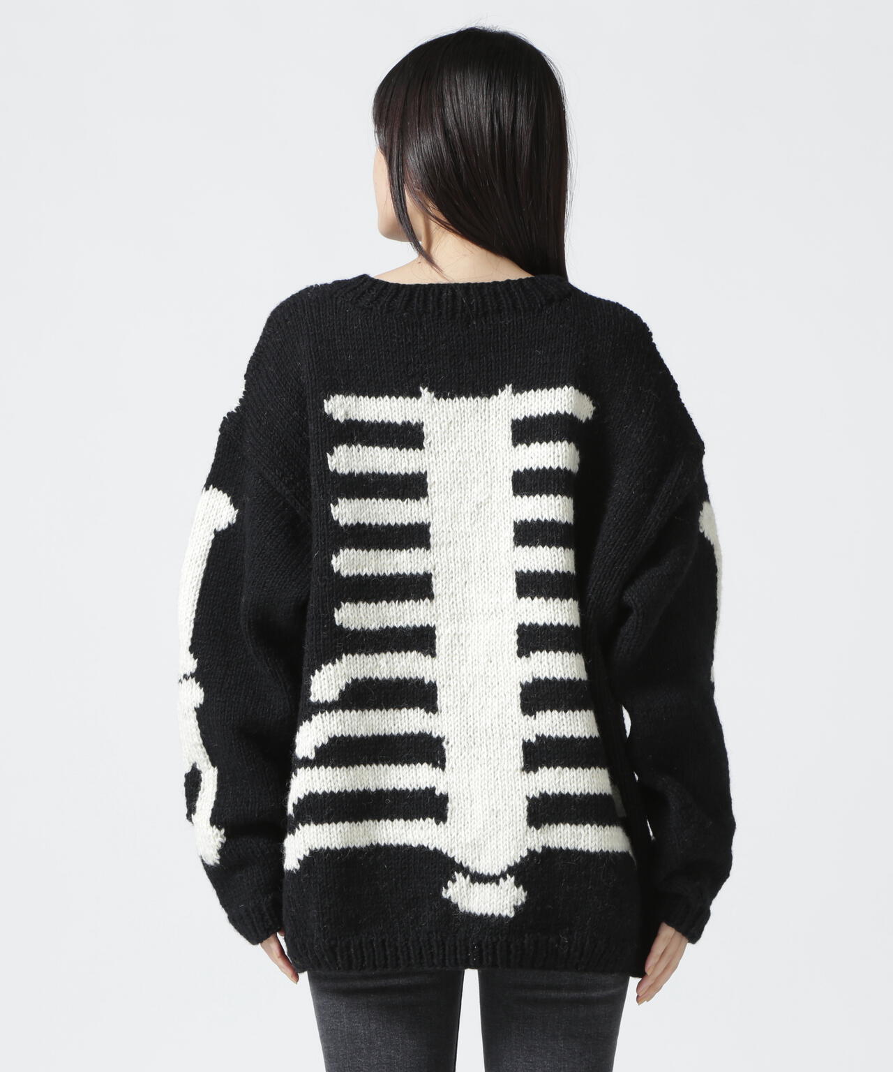 MacMahon Knitting Mills/Crew Neck Knit-Bone | B'2nd ( ビーセカンド 