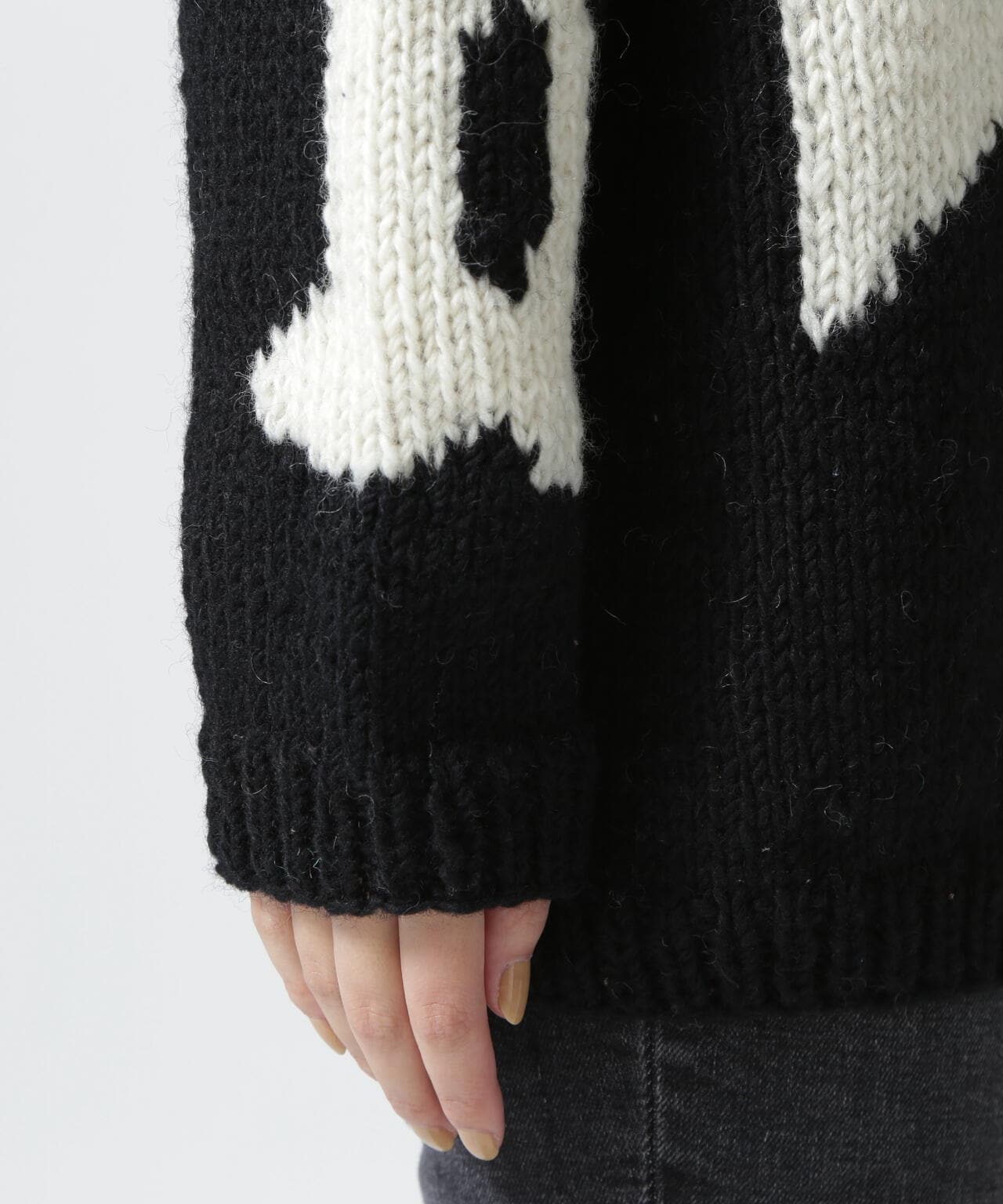 MacMahon Knitting Mills/Crew Neck Knit-Bone | B'2nd ( ビーセカンド