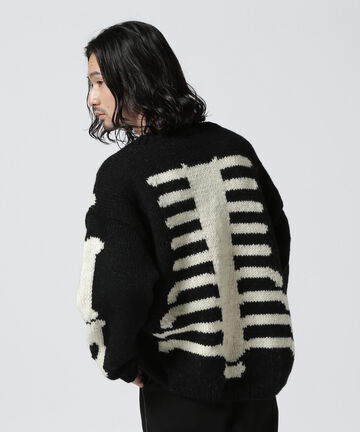 MacMahon Knitting Mills/Crew Neck Knit-Bone
