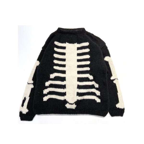 MacMahon Knitting Mills/Crew Neck Knit-Bone