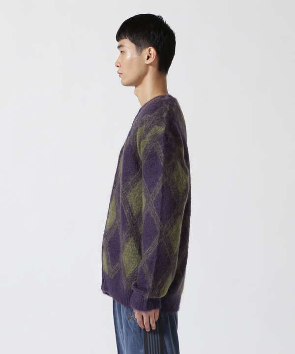 NEEDLES(ニードルズ) MOHAIR CARDIGAN - ARGYLE