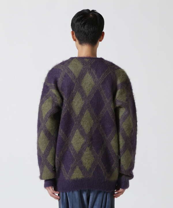 NEEDLES(ニードルズ) MOHAIR CARDIGAN - ARGYLE