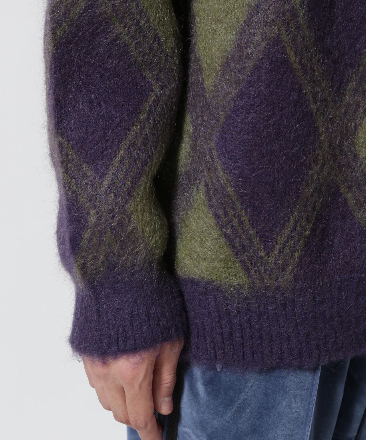 NEEDLES(ニードルズ) MOHAIR CARDIGAN - ARGYLE | B'2nd ( ビー