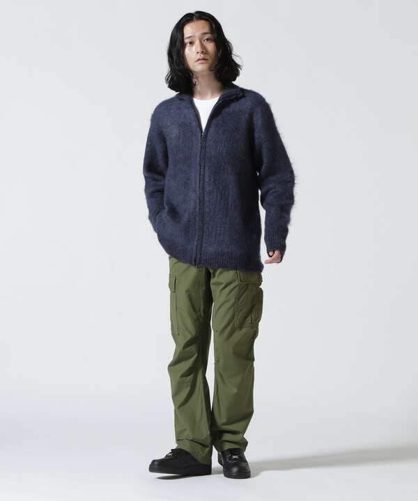 NEEDLES(ニードルズ) ZIPPED MOHAIR CARDIGAN - SOLID