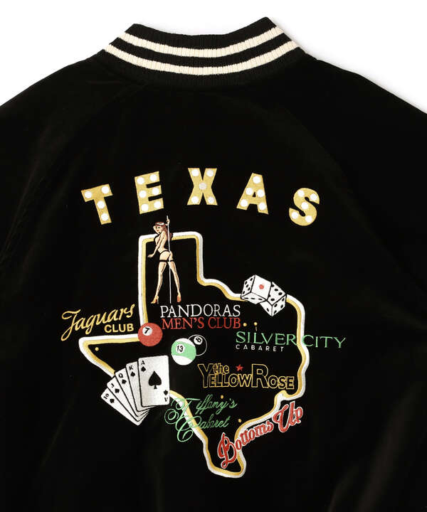 MINEDENIM（マインデニム）Texas Stripclubs Reversible Souvenir JKT